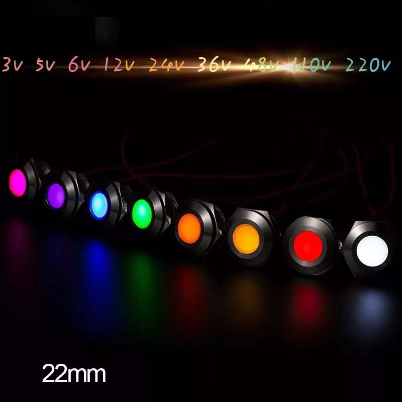 22mm ݼ ǥñ LED    ȣ ǥõ,  ..